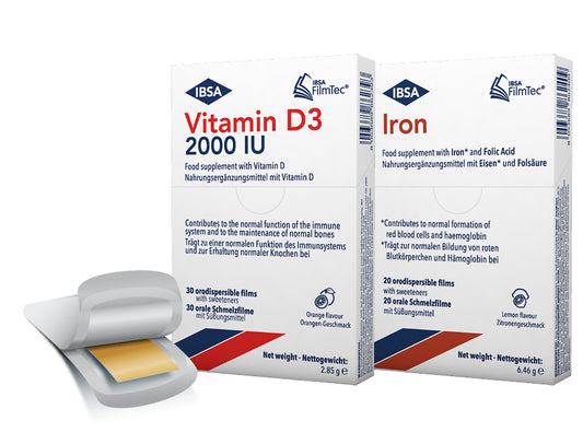 Vitamin D3 + Iron